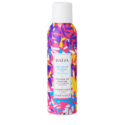 mousse de douche delirium floral 200ml