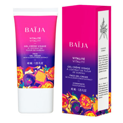 Gel Crème Visage à l'Extrait de Fleur de Sureau • Hydratante